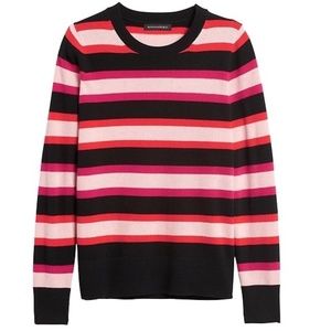 Banana Republic Stripe Sweater - small